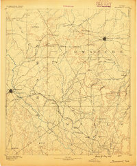 1894 Map of Brownwood