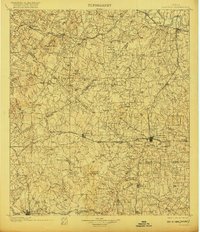 Download a high-resolution, GPS-compatible USGS topo map for Flatonia, TX (1920 edition)