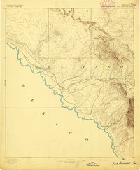 1894 Map of Fort Hancock