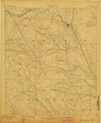 1894 Map of Meridian