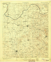 1905 Map of Montague