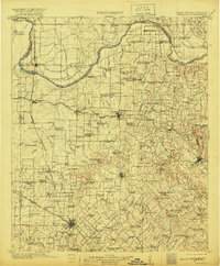 1905 Map of Montague, 1920 Print