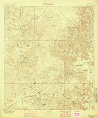 1893 Map of Nueces