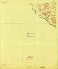 Download a high-resolution, GPS-compatible USGS topo map for Polvo, TX (1909 edition)