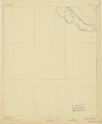 1896 Map of Tornillo, TX, 1907 Print