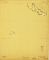 1896 Map of Tornillo, TX, 1911 Print