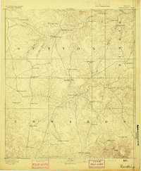 1893 Map of Rock Springs