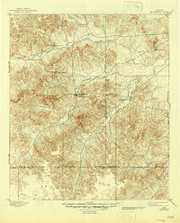 1895 Map of Sherwood, 1945 Print