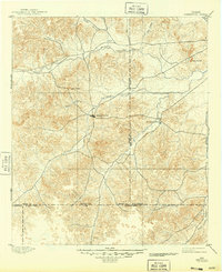 1895 Map of Sherwood, 1949 Print