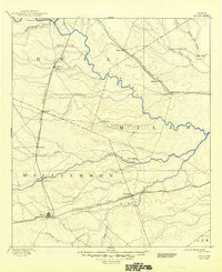 1894 Map of Taylor, 1949 Print