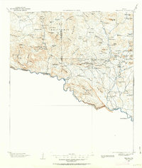 Download a high-resolution, GPS-compatible USGS topo map for Terlingua, TX (1963 edition)