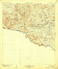 Download a high-resolution, GPS-compatible USGS topo map for Terlingua, TX (1926 edition)