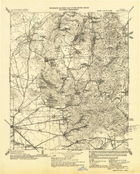 1943 Map of Valentine, TX
