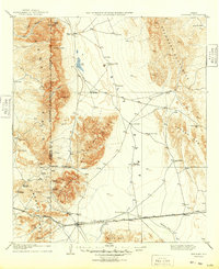 1906 Map of Van Horn, TX, 1949 Print