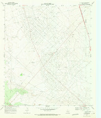 Download a high-resolution, GPS-compatible USGS topo map for 7 L Ranch, TX (1971 edition)