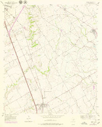 Download a high-resolution, GPS-compatible USGS topo map for Abbott, TX (1979 edition)