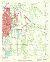 preview thumbnail of historical topo map of Taylor County, TX in 1957