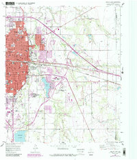 Download a high-resolution, GPS-compatible USGS topo map for Abilene East, TX (1987 edition)