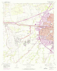 Download a high-resolution, GPS-compatible USGS topo map for Abilene West, TX (1975 edition)