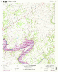 Download a high-resolution, GPS-compatible USGS topo map for Acton, TX (1979 edition)