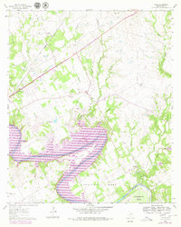 Download a high-resolution, GPS-compatible USGS topo map for Acton, TX (1979 edition)