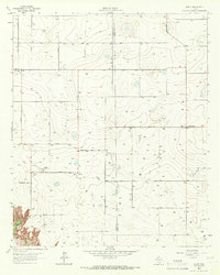 Download a high-resolution, GPS-compatible USGS topo map for Acuff, TX (1966 edition)