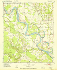 1951 Map of Acworth
