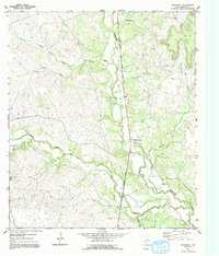 Download a high-resolution, GPS-compatible USGS topo map for Adamsville, TX (1992 edition)