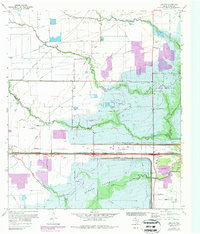 Download a high-resolution, GPS-compatible USGS topo map for Addicks, TX (1987 edition)