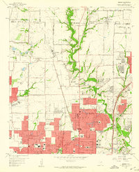 Download a high-resolution, GPS-compatible USGS topo map for Addison, TX (1960 edition)