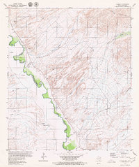 Download a high-resolution, GPS-compatible USGS topo map for Adobes, TX (1969 edition)