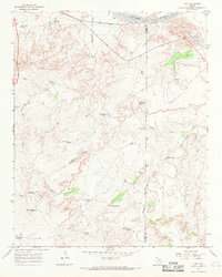 1966 Map of Ady, 1969 Print