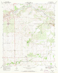 Download a high-resolution, GPS-compatible USGS topo map for Afton, TX (1971 edition)