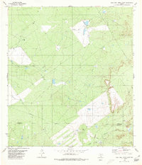 preview thumbnail of historical topo map of Webb County, TX in 1980