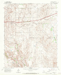 1963 Map of Gray County, TX, 1967 Print