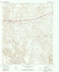 Download a high-resolution, GPS-compatible USGS topo map for Alanreed, TX (1986 edition)