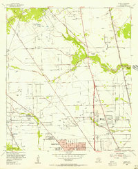 Download a high-resolution, GPS-compatible USGS topo map for Aldine, TX (1956 edition)