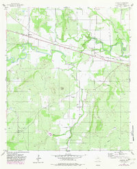 Download a high-resolution, GPS-compatible USGS topo map for Algerita, TX (1982 edition)