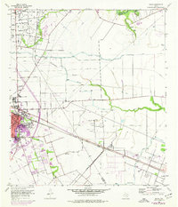 Download a high-resolution, GPS-compatible USGS topo map for Algoa, TX (1977 edition)