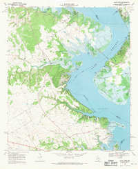 Download a high-resolution, GPS-compatible USGS topo map for Allen Bend, TX (1971 edition)