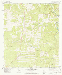 Download a high-resolution, GPS-compatible USGS topo map for Allen Creek, TX (1977 edition)