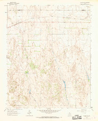 1963 Map of Hemphill County, TX, 1969 Print