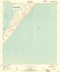 1951 Map of Aransas County, TX, 1953 Print