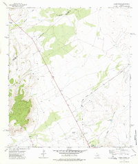 preview thumbnail of historical topo map of Brewster County, TX in 1972