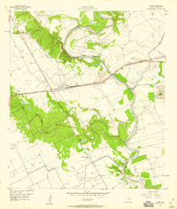 Download a high-resolution, GPS-compatible USGS topo map for Altair, TX (1958 edition)