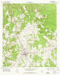 Download a high-resolution, GPS-compatible USGS topo map for Alto, TX (1976 edition)