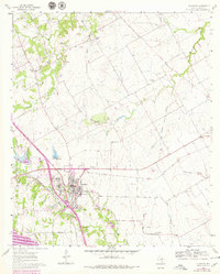 Download a high-resolution, GPS-compatible USGS topo map for Alvarado, TX (1979 edition)