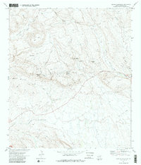 Download a high-resolution, GPS-compatible USGS topo map for Amarilla Mountain, TX (1987 edition)
