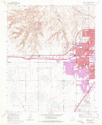 Download a high-resolution, GPS-compatible USGS topo map for Amarillo West, TX (1975 edition)