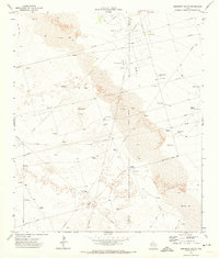 Download a high-resolution, GPS-compatible USGS topo map for Amburgey Ranch, TX (1974 edition)